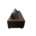 Ver imagem 4 de Sofá Retrátil e Reclinável Oklahoma 2,52m com Molas e Pillow no Assento Tecido Suede Café