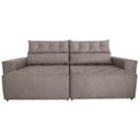 Ver imagem 3 de Sofá Gigante Supremo 2,50M Reclinável/Retrátil Camurça