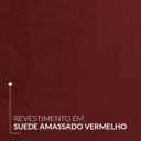 Ver imagem 4 de Sofá 3 Lugares Retrátil e Reclinável Glamour 225 Vermelho
