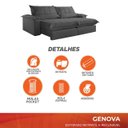 Ver mais imagens de Sofá Retrátil e Reclinável 200m Genova - Movenzo Estofados