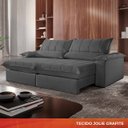 Ver imagem 7 de Sofá Retrátil e Reclinável 200m Genova - Movenzo Estofados