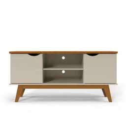 Rack para Sala Off White Cumaru Prism Patrimar - 2