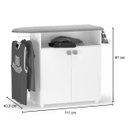 Ver imagem 3 de Tábua de Passar Roupas Bianca Max Castanho Ajl Móveis