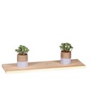 Ver imagem 3 de Prateleira Madeira Maciça 100x20 Cm - Pinus, Suportes