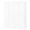 Ver imagem 4 de Quarto de Bebê 4 Portas Tutto New com Cômoda Gaveteiro Branco Acetinado - Matic