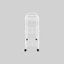 Ver imagem 4 de Fruteira 3 Andares Mor Branco com Rodas Ref.8714