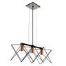 PENDENTE ARAMADO RETANGULAR 3L - 1