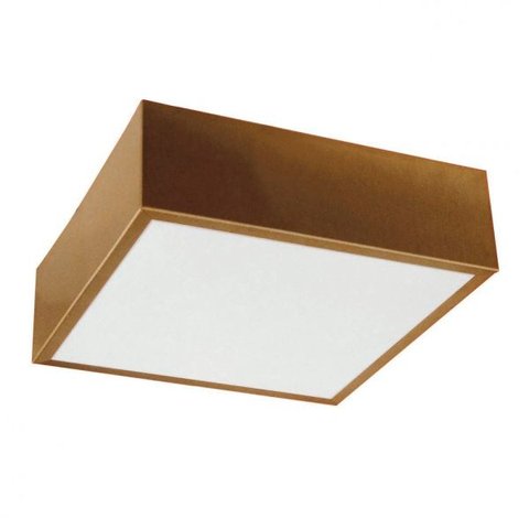 Plafon Quadrado de Aluminio Grafite 25cm