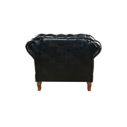 Poltrona Via Encanto Chesterfield Duque Preta - 3