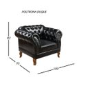 Ver imagem 4 de Poltrona Via Encanto Chesterfield Duque Preta