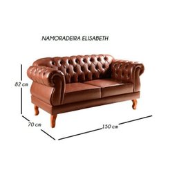 Namoradeira Chesterfield Elisabeth Via Encanto - 5