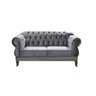 Namoradeira Chesterfield Elisabeth Cinza - 2
