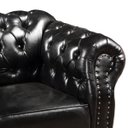Ver imagem 2 de Kit 2 Poltronas Chesterfield Duque Preto