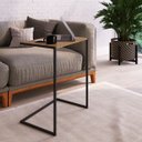 Ver imagem 2 de Mesa Lateral de Apoio Sofá | Vermont/Preto Industrial Artesano - Artesano Home