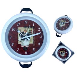 Relógio Parede Cozinha Decorativo Moderno Redondo Panela Bco Quartz Relógio Decorativo, Relógio para - 1