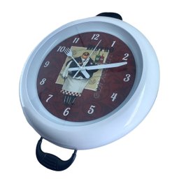 Relógio Parede Cozinha Decorativo Moderno Redondo Panela Bco Quartz Relógio Decorativo, Relógio para - 4