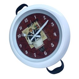 Relógio Parede Cozinha Decorativo Moderno Redondo Panela Bco Quartz Relógio Decorativo, Relógio para - 8