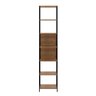 Estante Multiuso Steel Quadra Vermont-Preto Industrial Artesano - Artesano Home - 2