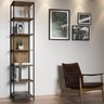 Estante Multiuso Steel Quadra Vermont-preto Industrial Artesano - Artesano Home - 3