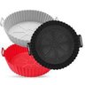 Forma de Silicone para Air Fryer Tam:20 X 6,5cm - Colorida - 1