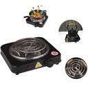 Ver imagem 7 de Fogareiro Portatil Eletrico Simples 1 Boca Snel Camping Voltagem: 220v; Cor:preto Re404