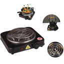 Ver imagem 7 de Fogareiro Portatil Eletrico Simples 1 Boca Snel Camping Voltagem: 220v; Cor:preto Re404