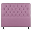 Ver imagem 2 de Cabeceira Cama Box Solteiro Nice 90cm Suede Rosa - Desk Design