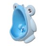 Mictório Infantil Sapinho Divertido Resistente Desmontável Azul Claro - 1
