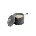 Ver imagem 1 de Açucareiro Farinheira Gourmet Pedra Sabão com Colher P 7cm