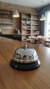 Ver imagem 7 de Campainha Sino de Mesa 8,5x6cm Inox Prateado Metal