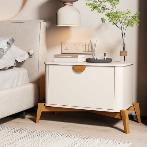 Mesa de Cabeceira Noah Off White