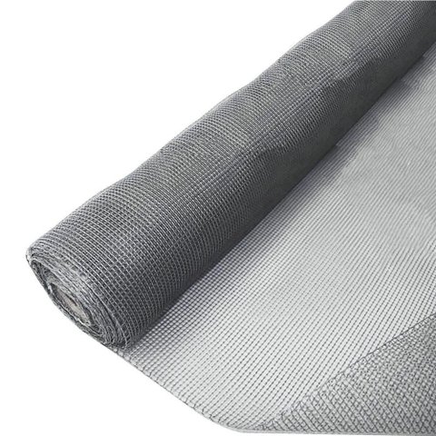 Tela Mosquiteiro Worker Cinza 1,20x50m Malha 14x14 Soldada