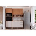 Ver imagem 1 de Kit Cozinha Mgm 3 Peças Divina C3p58 Cinamomo/off