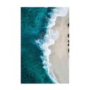 Ver imagem 2 de Quadro Mar e Areia - Tela Única - 150 x 100 cm - Preta