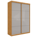 Ver imagem 4 de Guarda Roupa 2 Portas e 3 Gavetas Kassel Naturalle Off White