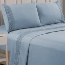Ver imagem 2 de Jogo de Cama de Casal Rendado Habitat.