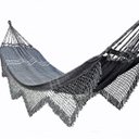 Ver imagem 1 de Rede Grande De Dormir Para Casal King 4,70m Várias Cores:Cinza Mesclado