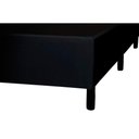 Ver imagem 2 de Cama Box Base Viúva Universal Courano Black (128x188x20) - Costa Rica