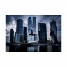 Quadro Cidade Moderna Contemporâneo - Tela Única - 90 x 60 cm - Preta - 2