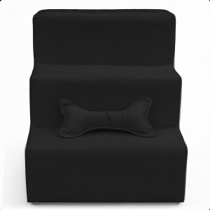 Escada de Cachorro Escadinha Pet Gato Rampa 3 Degrais Veludo
