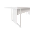 Ver imagem 5 de Mesa de Reunião 2,70m X 0,90m 2 Cx de Tomadas Pés Metal F5