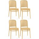 Ver imagem 1 de Kit 4 Cadeiras de Jantar Roma para Sala e Cozinha