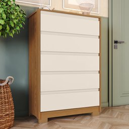 Cômoda 5 Gavetas Madison Casa 812 - 1