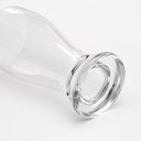 Ver imagem 5 de Jogo 3 Copo Tulipa Vidro 350ml Chopp Caneca Cerveja Tipo Pinguim Incolor Kit Taca Munich Transparent