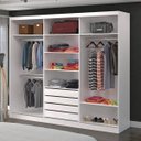 Ver imagem 2 de Guarda-Roupa Casal 3 Portas de Correr