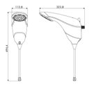 Ver imagem 4 de Ducha Eletrônica Sublime 6800w, 220v Branca Zagonel