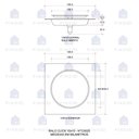 Ver imagem 2 de Ralo Click Up Para Chão 15 cm Inox Pingoo.casa - Dourado