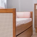 Ver imagem 2 de Cama Paglia Nogueira com Palhinha Natural e Cama Auxiliar