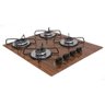Cooktop Gás 4 Bocas Ultra Chama 127/220 Madeira - 2