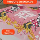 Ver imagem 7 de Jogo de Cama Infantil Lepper Minnie Solteiro 3 Peças Microfibra Rosa